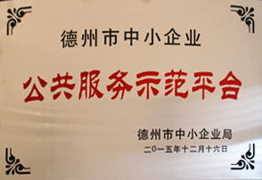 德州市中小企業公共服務示范平臺